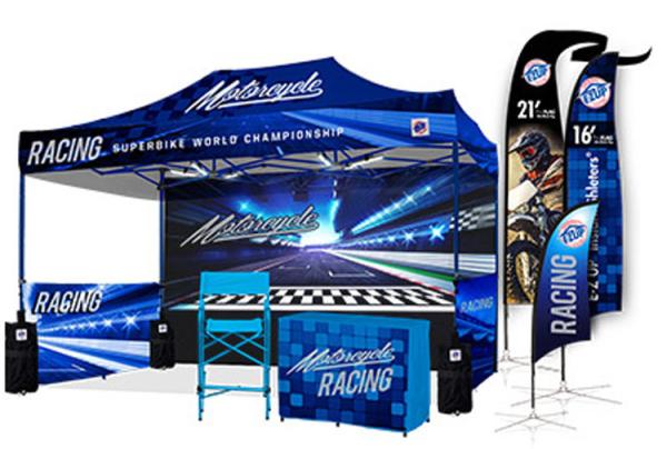 Outdoor Personalized Pop Up Tent Advertising Tent With Walls Waterproof