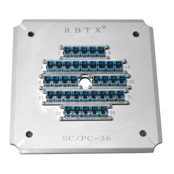 SCPC36  Polishing Supplies Holder For 36 Ports SC/PC Fiber Optic Patch Cord Connectors Tip Grinding