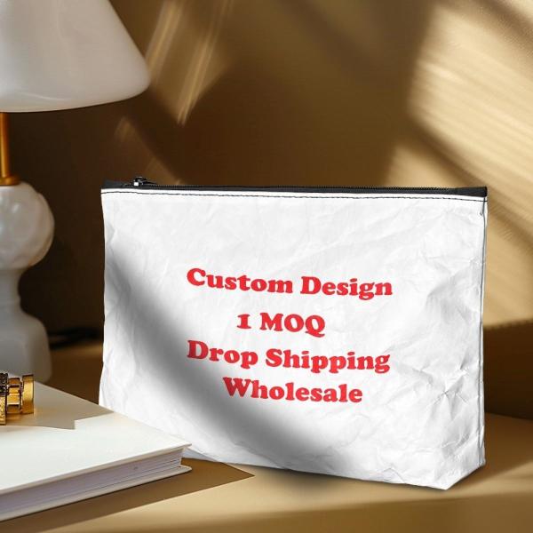 zipper bag, ziplock bag, zipper purse, High Quality Products Print On Demand Custom Fashionable Exquisite Large-Capacity Paper Storage Bag Extremely Simple Portable