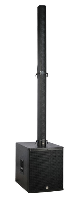 Waterproof Bluetooth Column Array Speakers Neodymium 2-channel Output