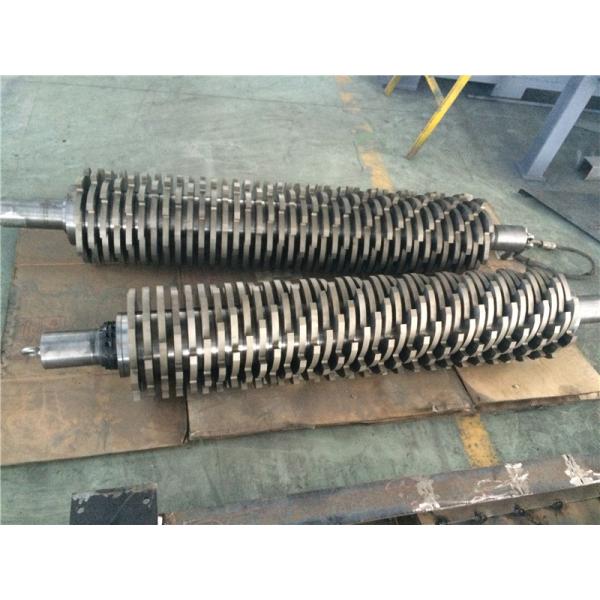 резиновое двойное лезвие дробилки шредера 30n вала 18n пластиковое