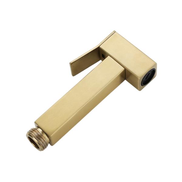 Handheld SUS304 Stainless Steel Tap Black Bidet Toilet Bathroom