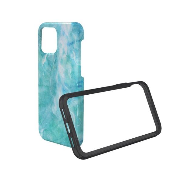 3D Coated Sublimation 2 in 1 Bank Phone Cases Tpu Pc Tough Sublimation Blanks Phone Case for Iphone 12 13 Mini Pro Max