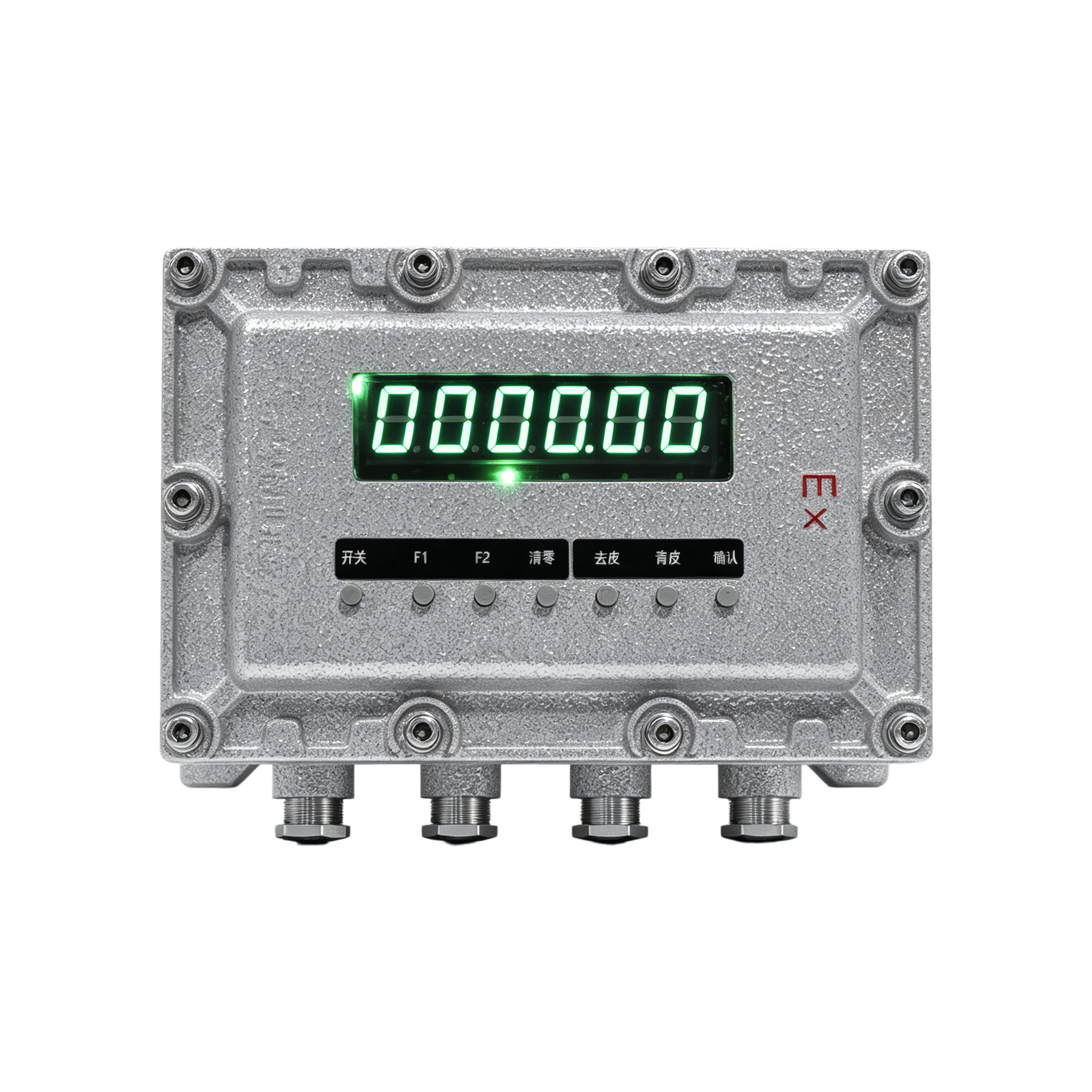 LM231EX Explosion‑proof Indicator With 24‑bit Σ‑Δ ADC & Ex‑d Housing. Works With Explosion Proof Scales, Modbus‑RTU Supported For Chemical Pharma Hazardous‑area Weighing.