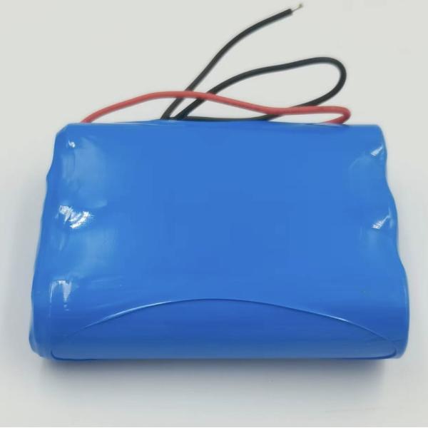 18650 Lithium Battery Pack 11.1V 2500mAh with 500 Cycle Life for Detectors and Medical Equipment