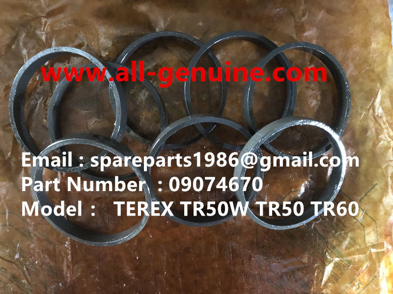 09074670 SPACER TEREX NHL DUMP TRUCK TR35 TR50 TR60 TR100  ALLISON UNIT RIG MT4400 MT3600 MT3300 MT3700 SANY