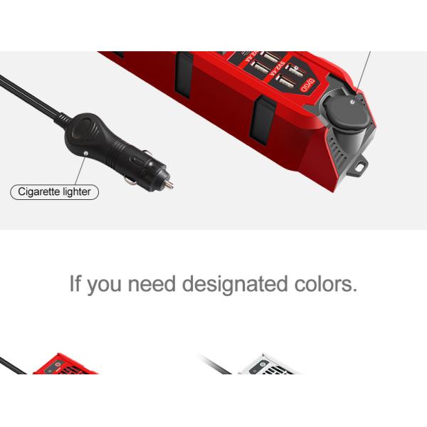 Mini Inverter Multifunctional Car Inverter 200W Car Van Power Inverter Car Power Converter
