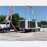 panneau d'affichage des côtés P6 LED de la boîte 3 de la publicité de 16ft Digital LED monté sur le camion