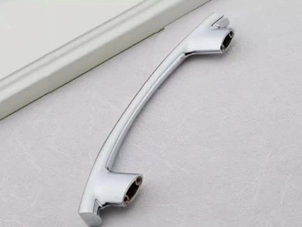 Simple Modern Kitchen Cabinet Handles And Knobs , Bedroom Closet Door Pulls/ Silver Cupboard Pulls