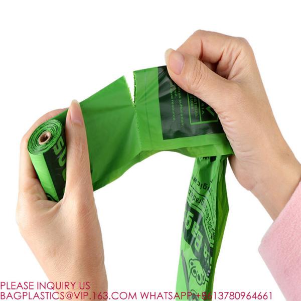 Cornstarch Eco Friendly Biodegradable Poo Waste Bag Dog Poop Bag Compostable Doggy Bag