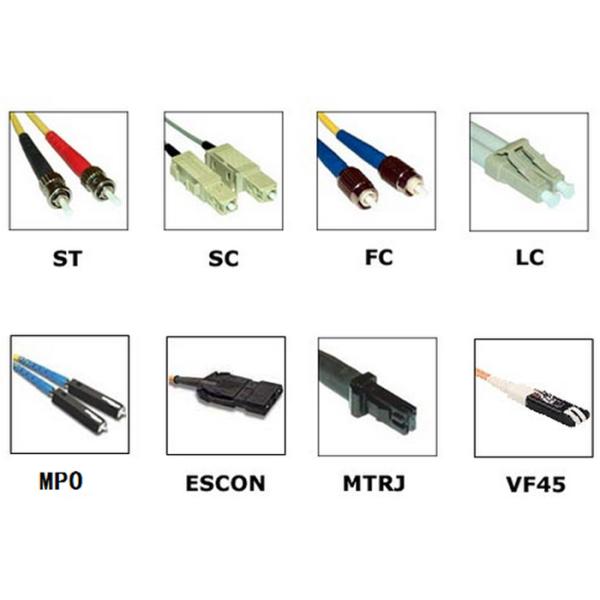 SC UPC Fiber Patch Cord , Fiber Jumper Cables SM 3.0mm PVC Jacket OEM