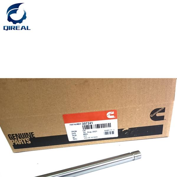 K19 K38 K50 Engine Intake Valve 207241 Excavator Spare Parts