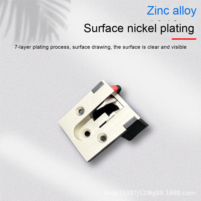 Modern Zinc Alloy Hotel Security Door Chain Concealed Anti-Theft Buckle Screw Installation 1-Year Door Window Accessories