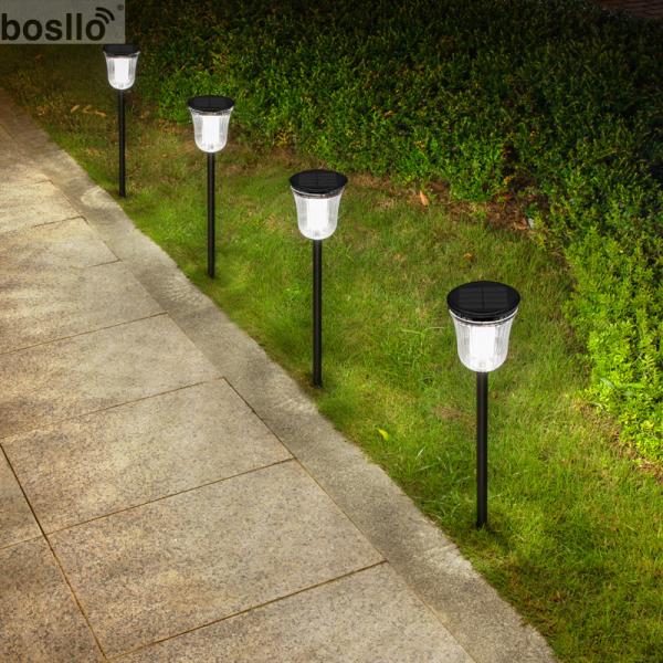FCC Solar Pathway Lights 2V 500MA 1W Outdoor Solar LED Lamp 6000k
