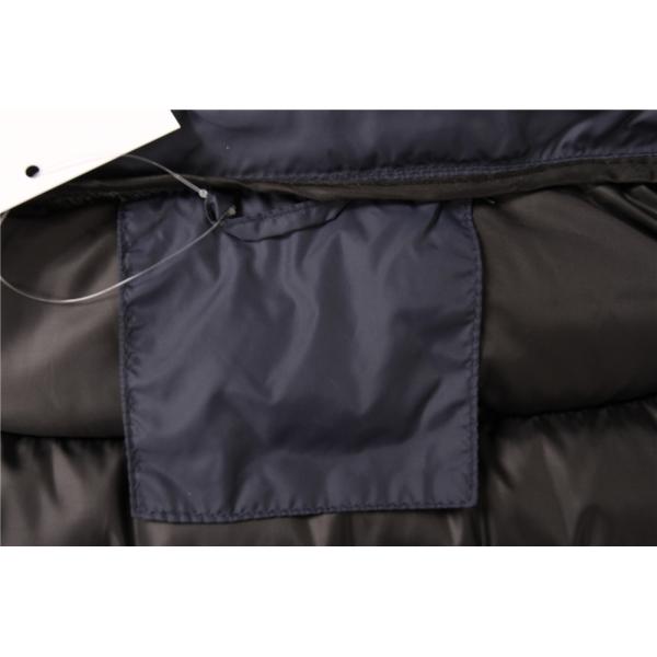 Casual Autumn Winter Hoodie Jacket 100% Polyester Warm Quilted Jacket