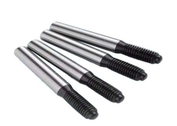 Customized Hardware Pin Plain Finish With Threaded End A2-70 A2-80 DIN258