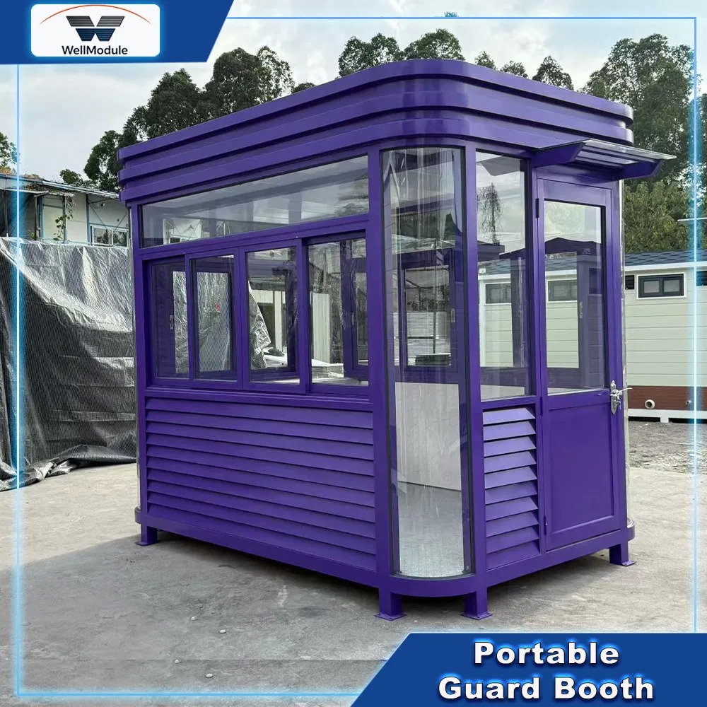 Prefabricated Outdoor Security Cabin for Customized Protection Solutions