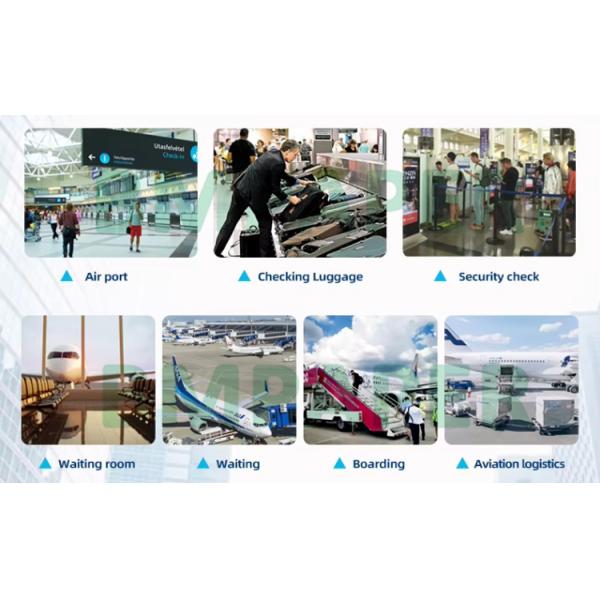 70 гр. Термоэтикетки авиакомпании Адгезивные теги для багажа Бумага 53,9 см х 5,5 см