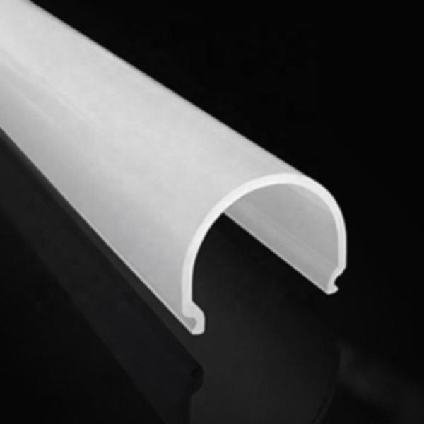 For Flood Light Bar Strip Channel Profile Plastic Cover PC Led Diffuser，aluminium rectangular bar