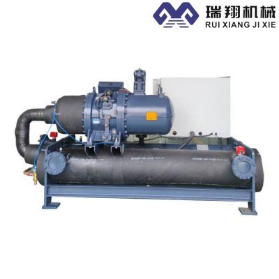 200HP Water Cooled Screw Chiller Industrial System For Plastic Molding Chemical Processing