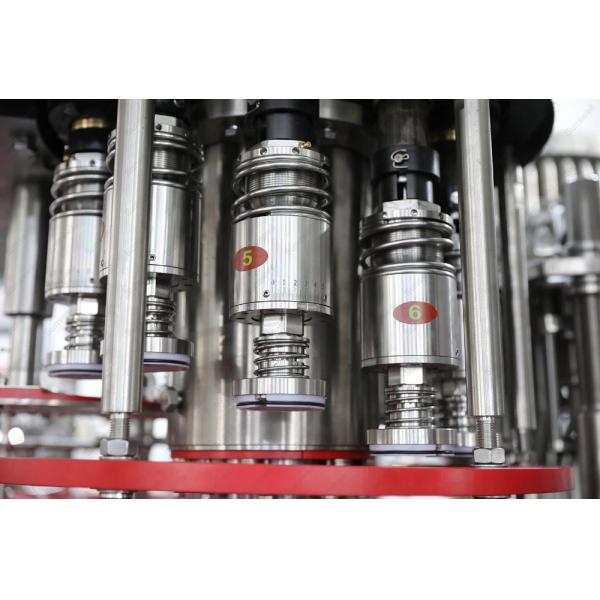 Сок пульпы SUS316 1500B/H Carbonated машина завалки напитка