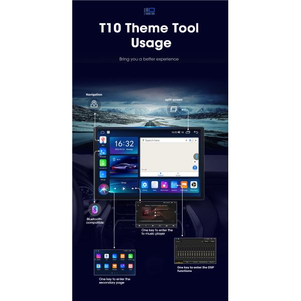 Прямая продажа Android 11.0 Автомобильный радио мультимедийный плеер для Nissan Toyota Kia Honda Lada