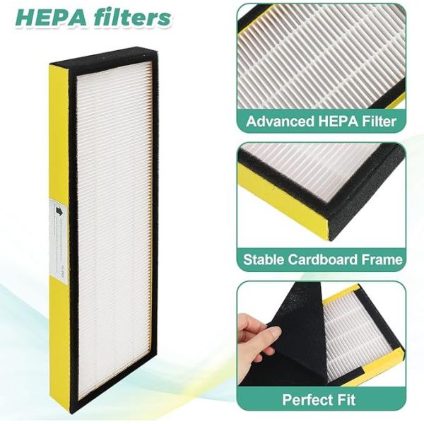 Customized Size HEPA Air Purifier Filter with 99.97% Efficiency and Odor Removal Activated Carbon Filter