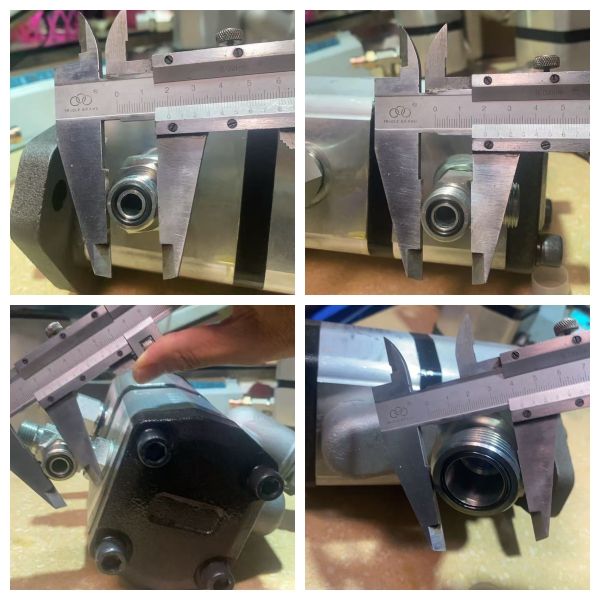 OE Compatible 300 Bar Pressure Hydraulic Gear Pump Pre Shipment Tested for  M318 M320 Excavators