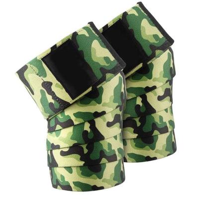 Adjustable Sports Protective Gear Weightlifting Knee Wraps For Squats