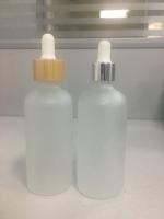 100ml 120ml geou o tampão de parafuso de vidro MSDS da garrafa do conta-gotas para o óleo essencial