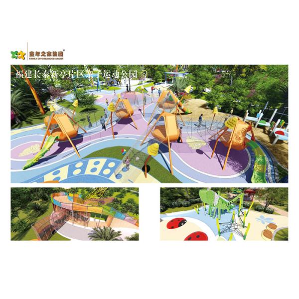 Многофункциональное на открытом воздухе оборудование парка атракционов А03 начинает навыки спорт