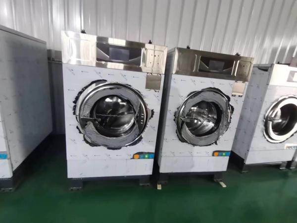 Mavis Wash 27KG Fully Automatic Washer Extractor Hard Mount with 304 Stainless Steel