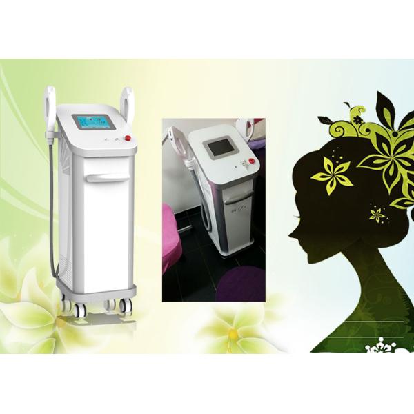 White SHR Hair Removal Machine , professional permanent hair removing machine