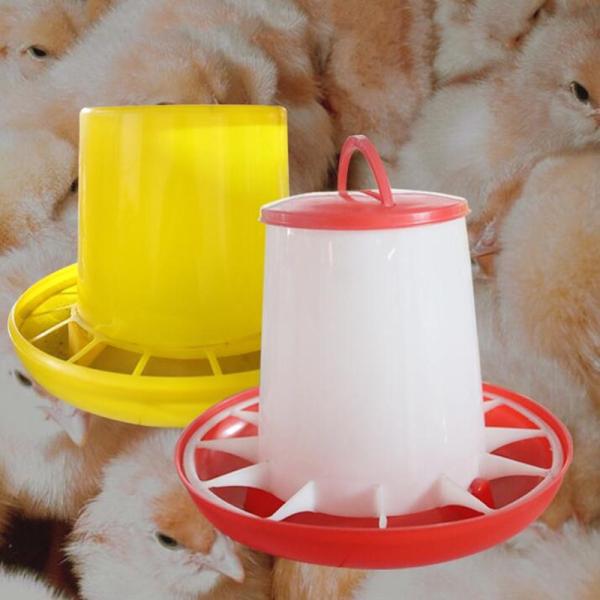 Bebedor do alimentador das aves domésticas do alimentador 15KG da galinha da cubeta