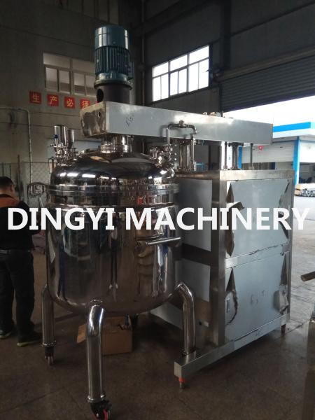 500L Vacuum Homogenizer Mixer , Lotion Homogenizer ABB Motor For Shower Gel