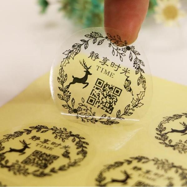 Custom Waterproof PVC/Vinyl Sticker Self-Adhesive Label for Cosmetic/Food Packaging