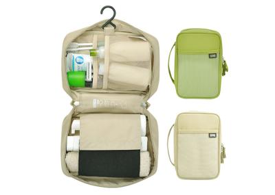 Large Capacity Custom Toiletry Bag , 13*20*8 CM Mens Hanging Wash Bag