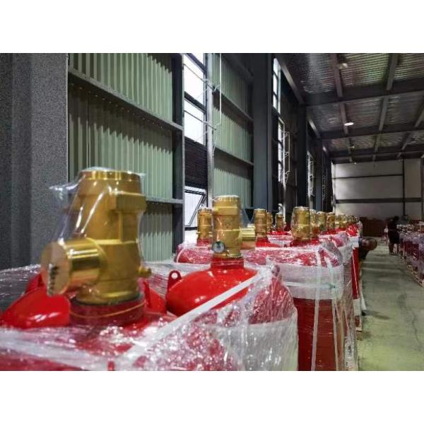 Red Fire Extinguishing System For Anechoic Chamber Non Corrosive HFC227ea