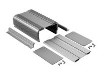 T5 anodisé coloré a expulsé le logement en aluminium Shell d'amplificateur d'audio de clôture