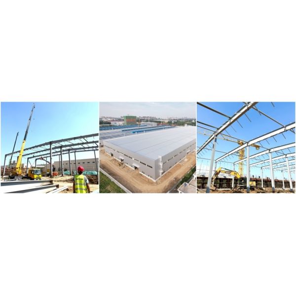 Explosion Proof Modular Prefab Steel Structure Multi Storey Industrial Warehouse