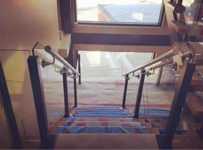 Glass swimming Pool Fence Spigots 0.3mm frameless Aluminum Balustrade