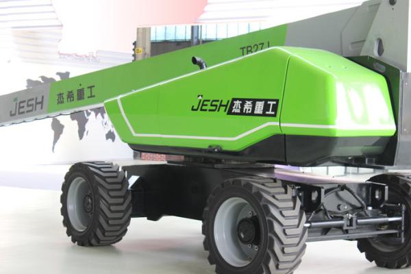 160° Telescopic Manlift Platform Capacity 360kgs On Ariel Work Platform