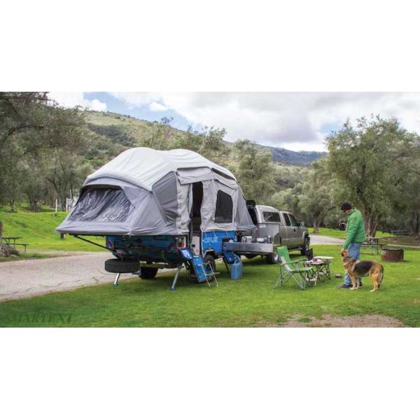 Холста раздувной TPU полиэстера шатра крыши 6X2X1M шатер трейлера туриста рамки трубки на открытом воздухе верхнего