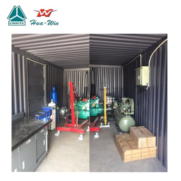 SINOTRUK HOWO 4x2 mobile workshop truck