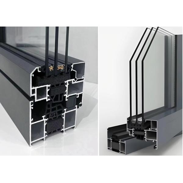 ODM Glass Aluminium Commercial Doors Swing Windows For Bathroom