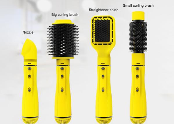 Negative Ion Detachable Hair Dryer Brush Set 4 in 1 DC Motor 24V
