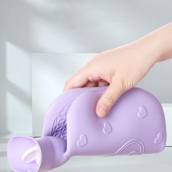 Красивая бутылка с горячей водой для судорог, 1200 мл / 1500 мл емкости, мешок с горячей водой для облегчения боли