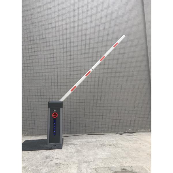 Silver Automatic Boom Barrier Stainless Steel with DC Brushless Motor IP54