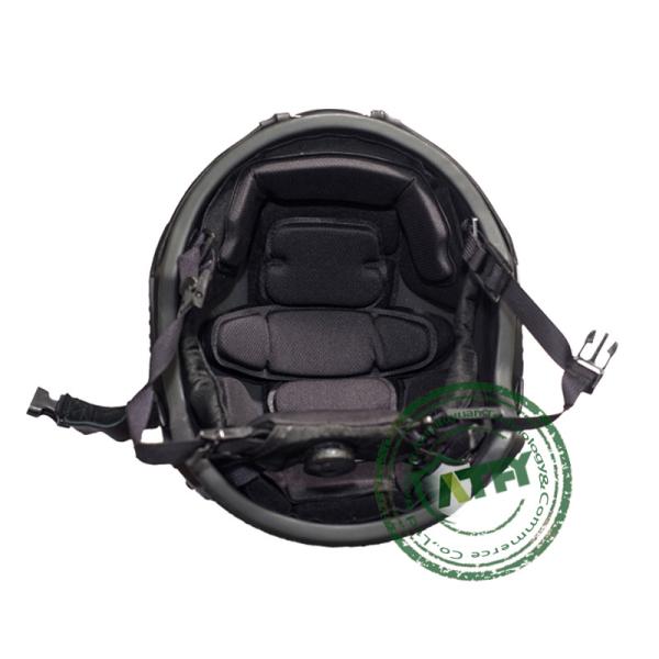 6mm Thick Military Combat Helmet Ballistic With Rail System