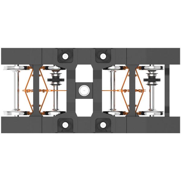 Multipurpose Four Axles Railway Bogie 1981mm Journal Center Distance